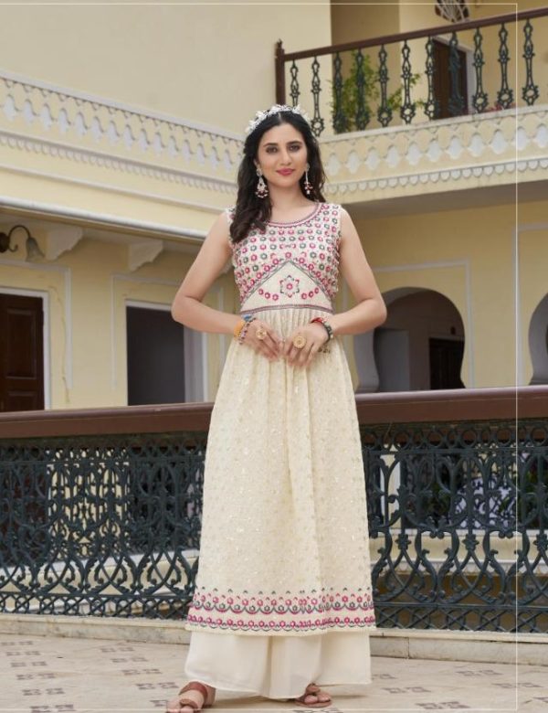 Classy looking Pure Georgette Palazzo Sets 1004