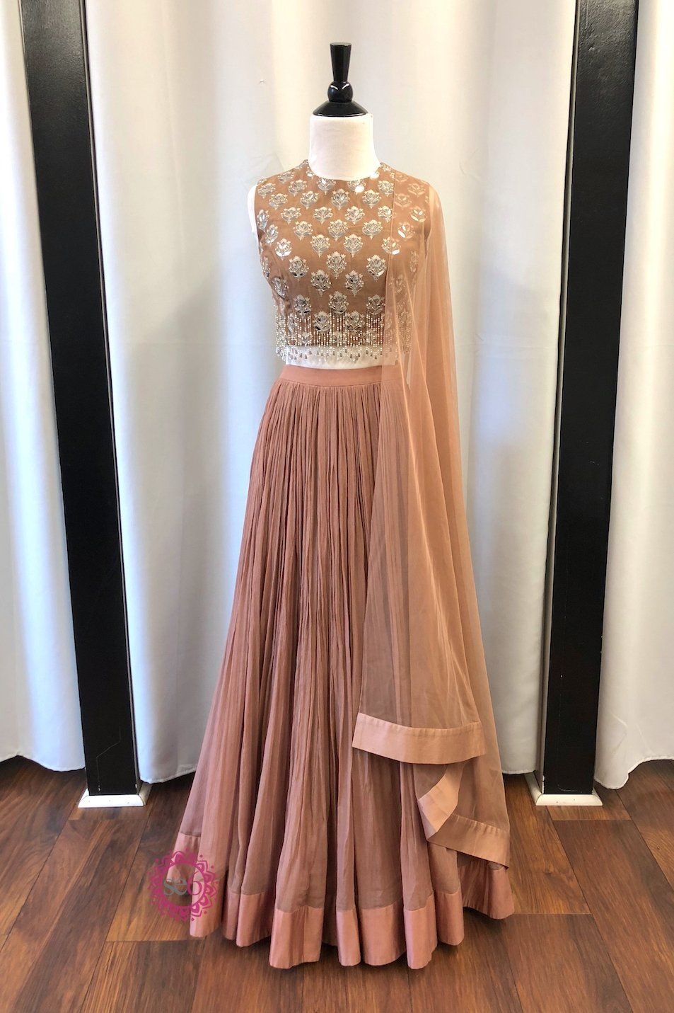 Pretty Crush Work Georgette Lehenga V3-1513