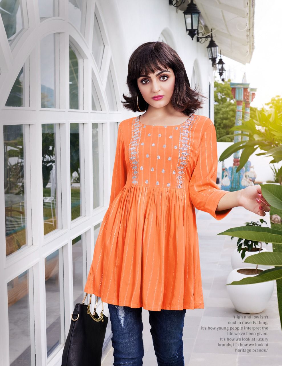 Casual Wear Rayon Tunics 1003