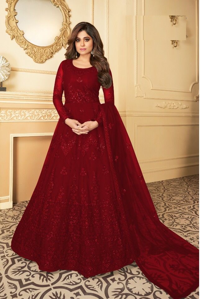 Maroon Sharara Suits: Buy Maroon Sharara Suits for Women Online in USA