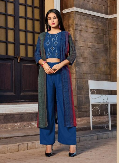 indo western kurta pattern