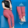 Rose Pink Cotton Pants 08