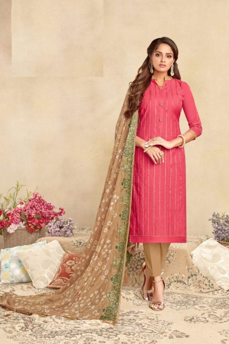 bandhani churidar stitching designs